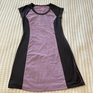 Title Nine Pink/Gray Capped Sleeve Active Dress Size XS